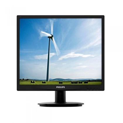 Philips S Line 19 Inch Square size Monitor VGA DVI HD LCD 1280 x 1024 with energy efficient LED display 19S4LSB5/69